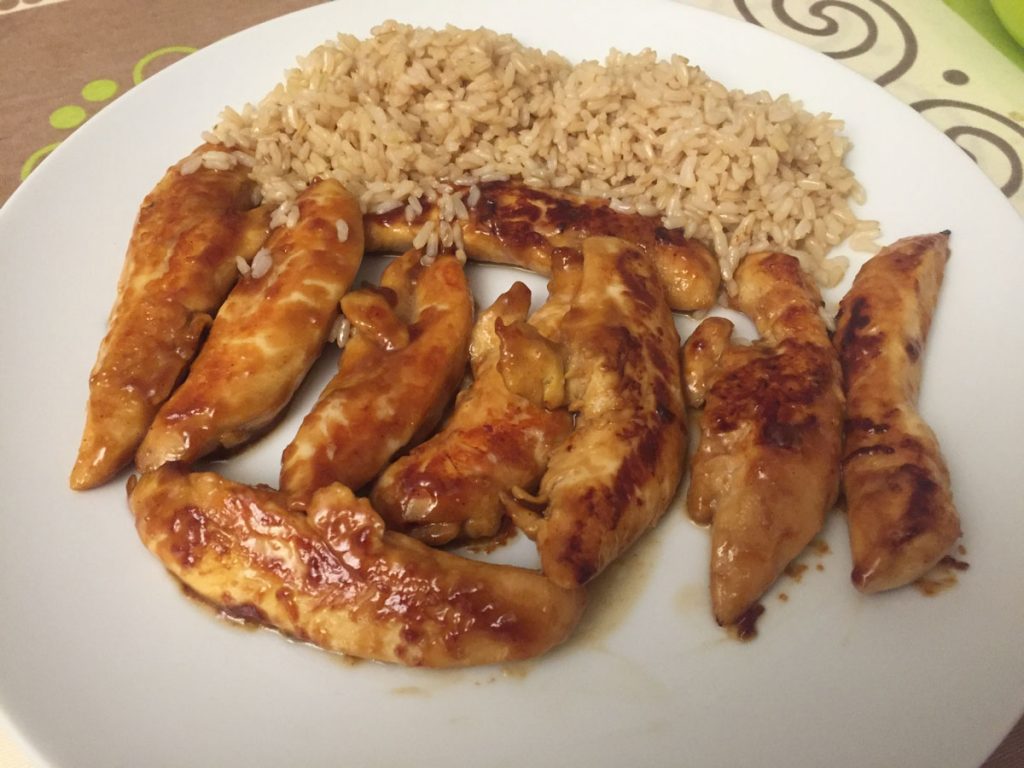 Pollo Teriyaki - Correr&Comer Blog de cocina y running para amantes de la comida y del deporte.
