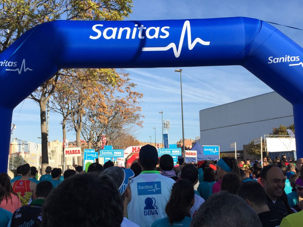 Sanitas Marca Runnin Series 2017 - Correr&Comer Blog de cocina y running para amantes de la comida y del deporte.