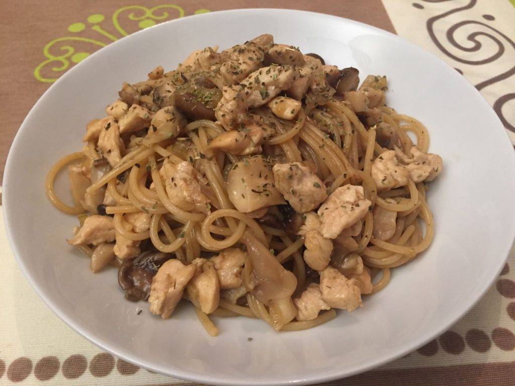 Tallarines de Otoño - Correr&Comer Blog de cocina y running para amantes de la comida y del deporte.