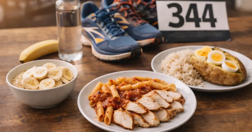 Qué comer el día antes de una competición